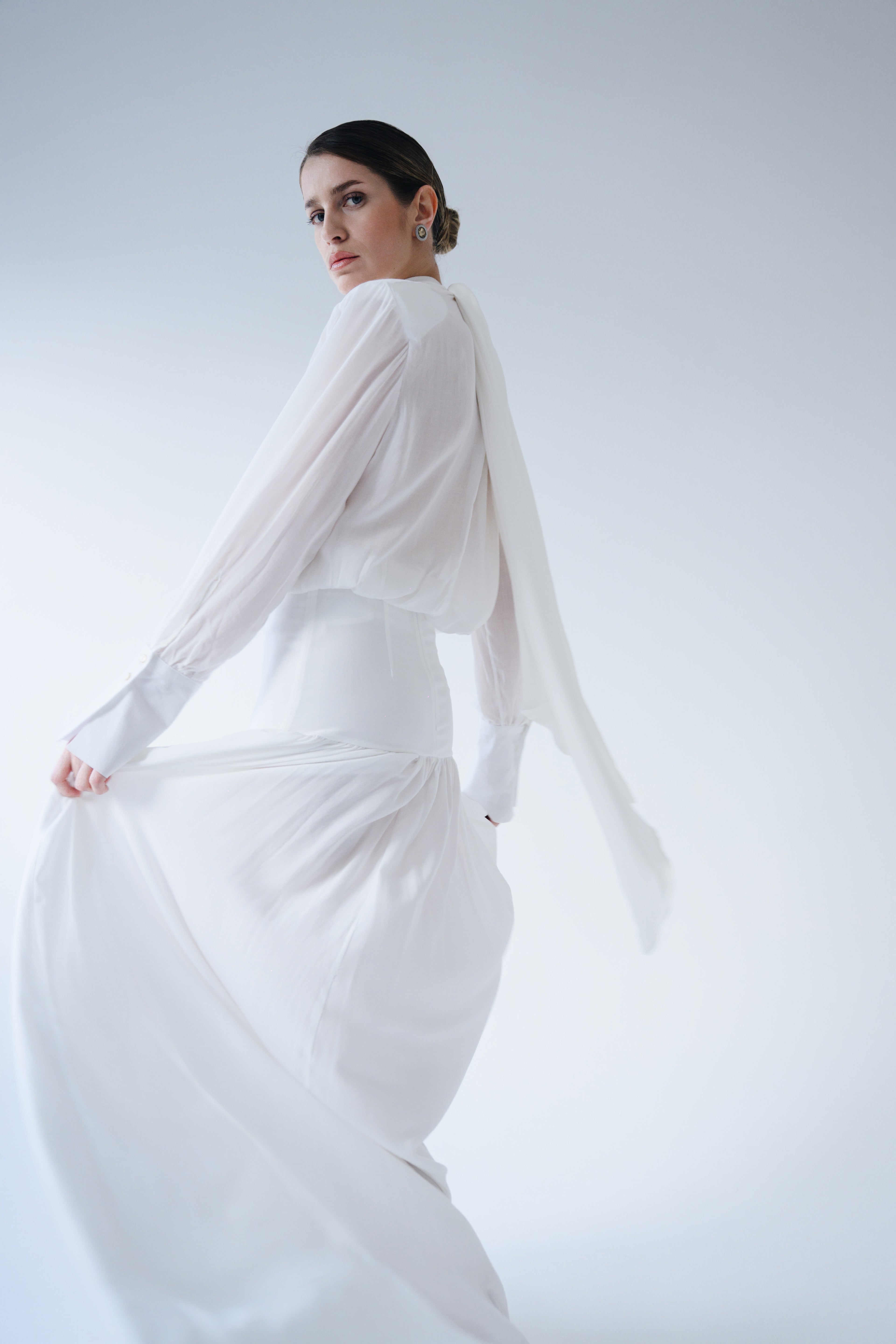 Viscose Whisper Skirt